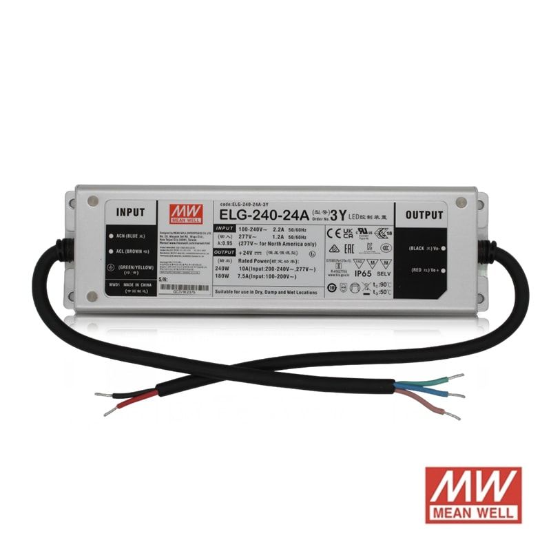24V | MEANWELL-Driver | IP65 | 240W