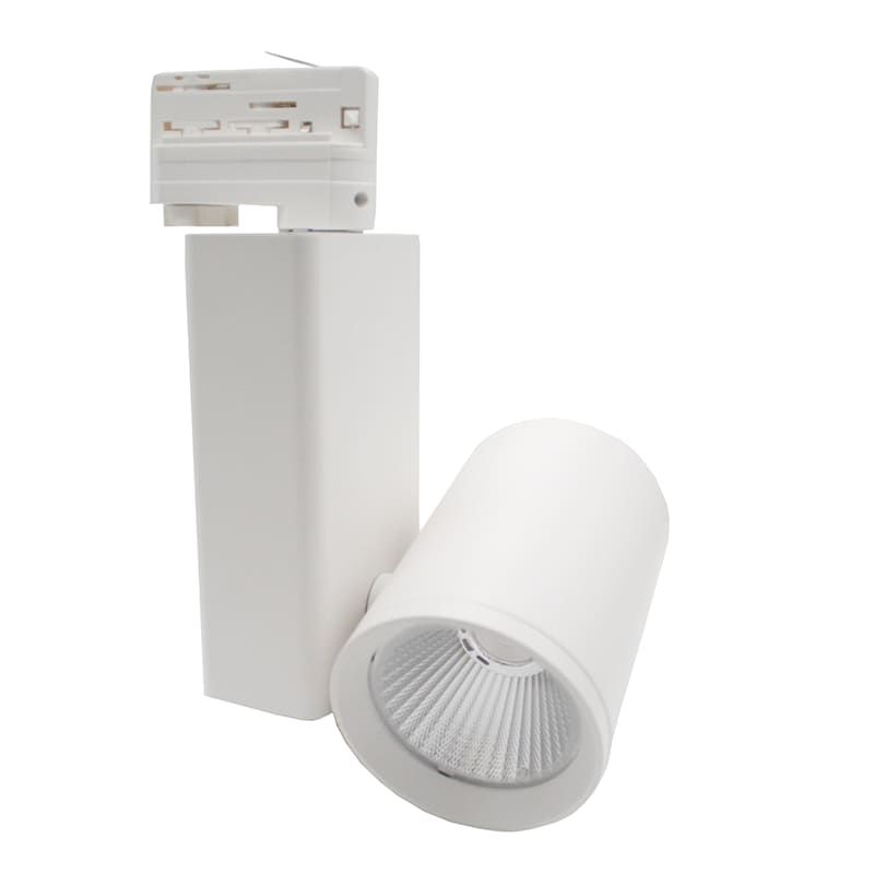3-PHASEN SCHIENENSPOT| 28W | DIMMBAR |  WEISS