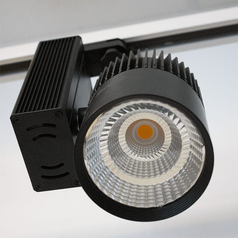 3-PHASEN RAILSPOT 40W 38° CRI&gt;95 SCHWARZ