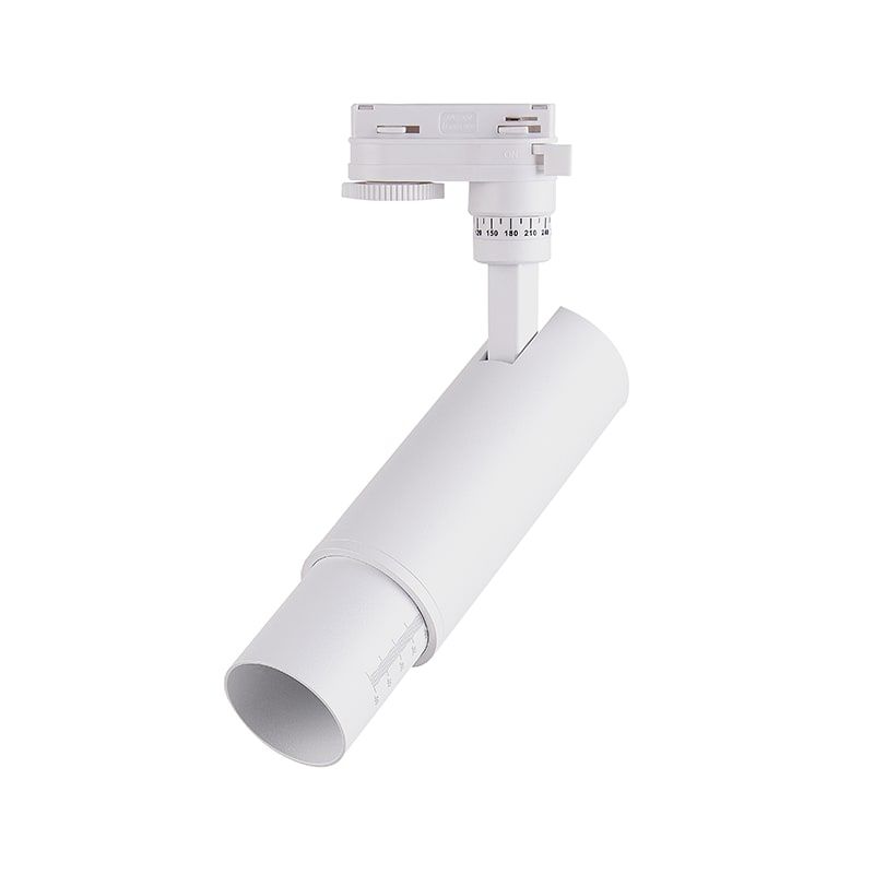 3-PHASEN SCHIENENSPOT | RHEA | 10°-60° | 30W | WEISS | CCT-SCHALTER