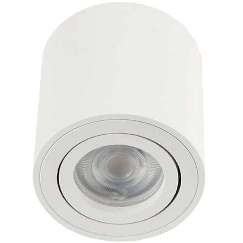 AUFPUTZSTRAHLER CRES WEISS GU10-FASSUNG