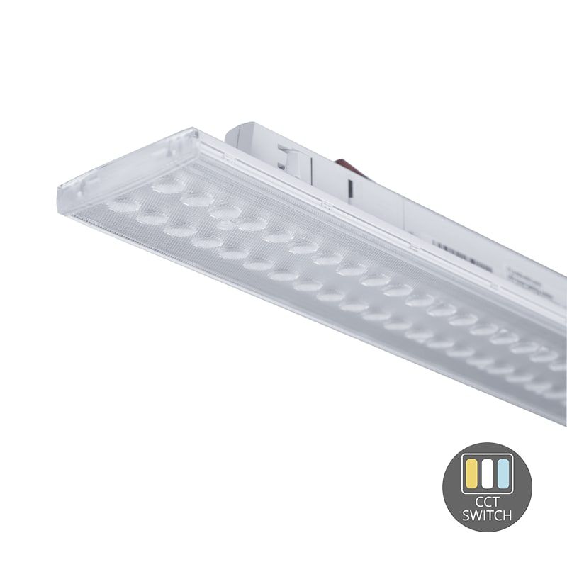 3-PHASEN SCHIENENLEUCHTE | TARVOS | 60CM | WEISS | CCT-SCHALTER