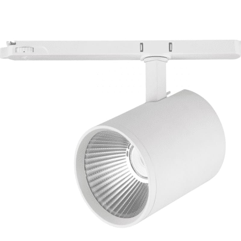 3-PHASEN SCHIENENSTRAHLER 38° WEISS 40W DIMMBAR CRi&gt;97