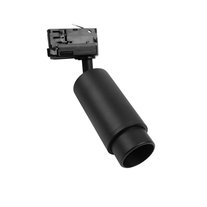 3-PHASEN SCHIENENLEUCHTE OBERON SCHWARZ GU10 ZOOMBAR