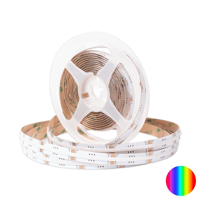 COB-LED-STREIFEN | 24V | IP65 | 5M | 14W/M | RGB