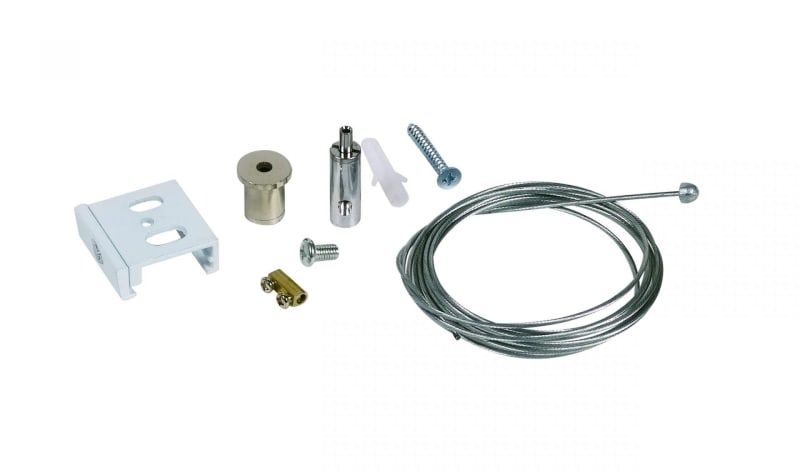 ANHÄNGER-SET | 2 METER | WEISS | FÜR 3-PHASEN-SCHIENEN