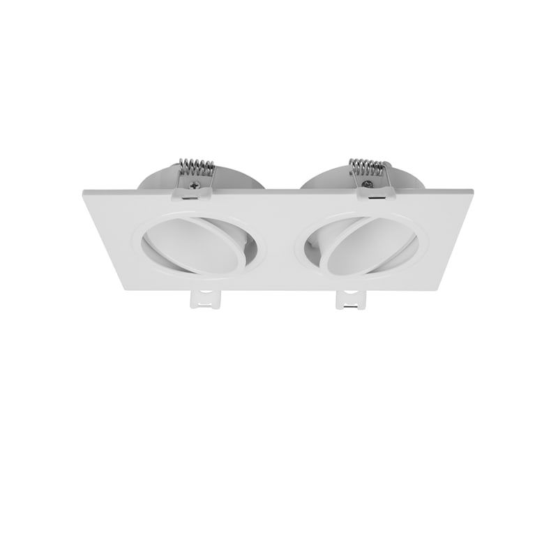 DUO GU10 LEUCHTE GREIP WEISS