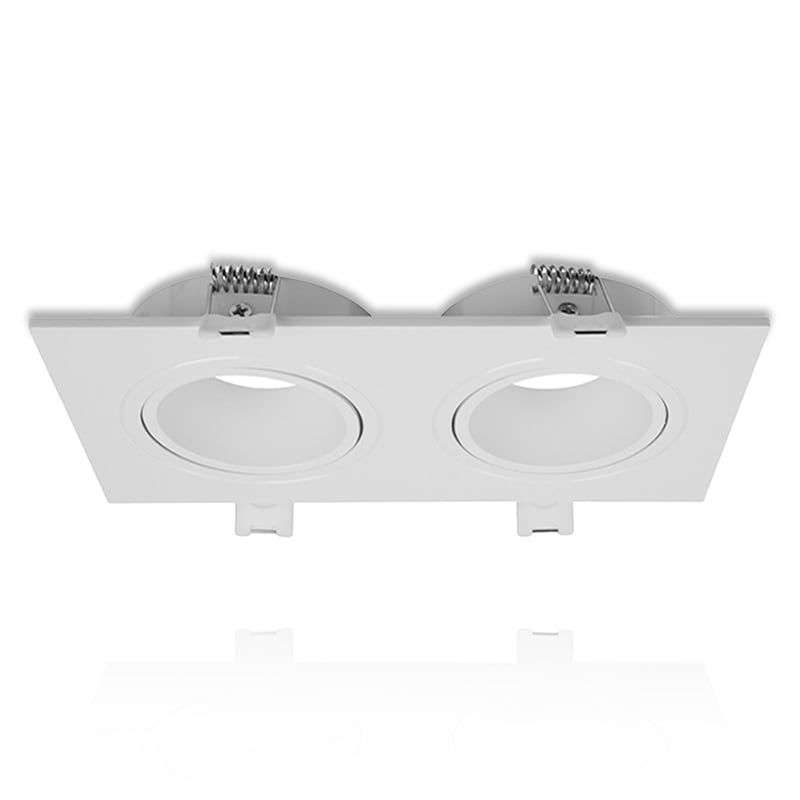 DUO GU10 LEUCHTE GREIP WEISS