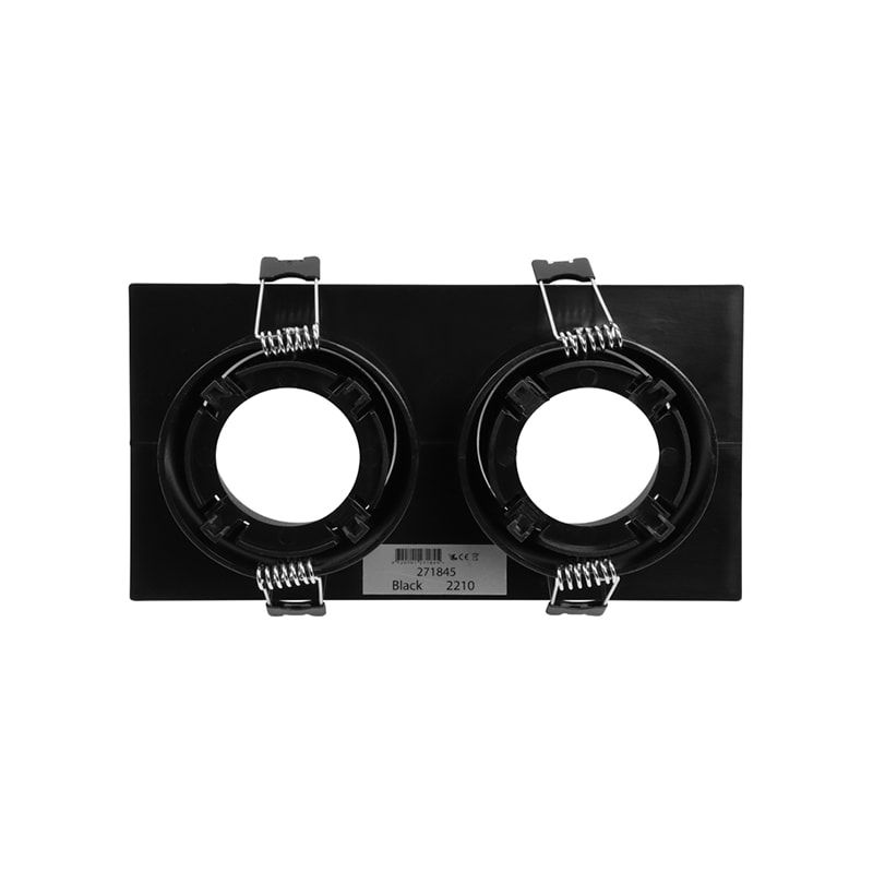 DUO GU10 FIXTURE GRIP SCHWARZ
