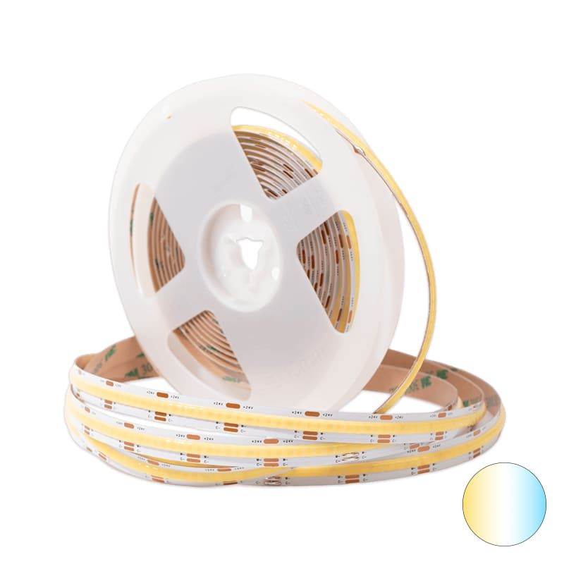 COB-LED-STREIFEN | 24V | IP20 | 5M | 14W/M | CCT
