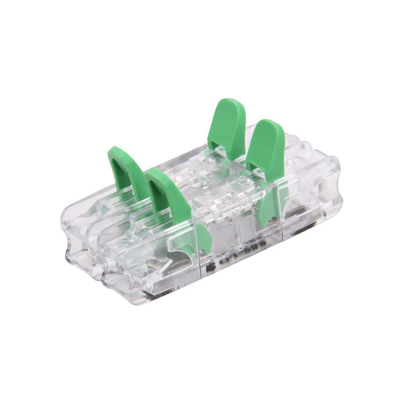 DURCHGANGSKLEMME UNIVERSAL | 2 DRÄHTE | 0,2–4,0 mm² | PRO 50 STÜCK