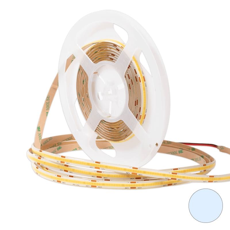 COB-LED-STREIFEN | 24V | IP65 | 5M | 10W/M | 5500K