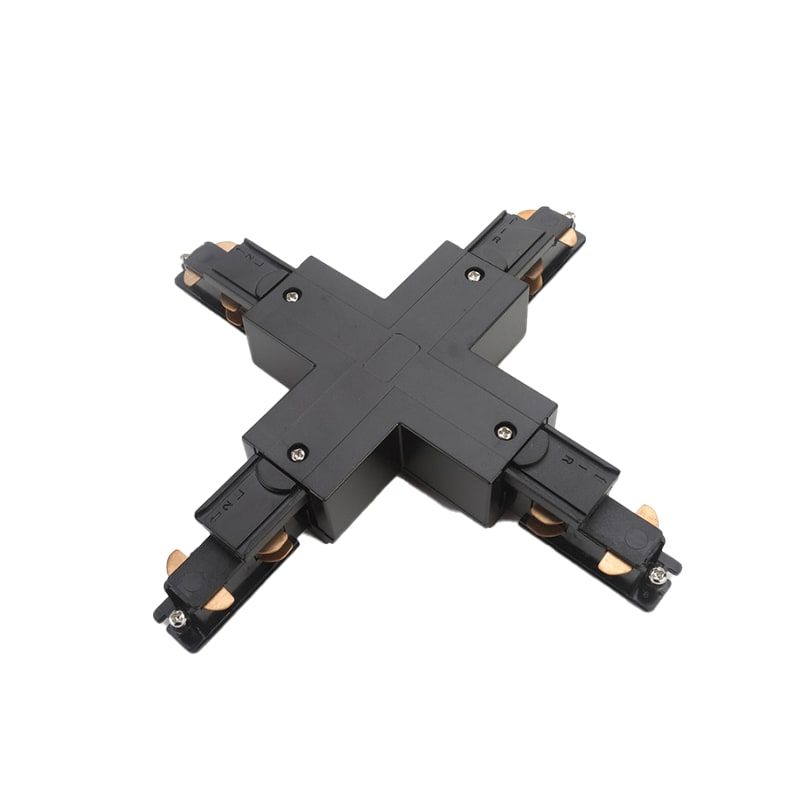 DALI 3-PHASEN-SCHIENE | X-FORM-VERBINDER | SCHWARZ