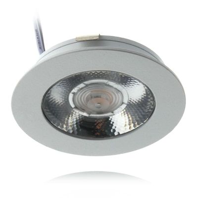 ECODIM ED-10044 | LED-MÖBELSTRAHLER | GERINGE EINBAUTIEFEN | IP54 | WARMWEISS | RUND | WEISS | 55MM