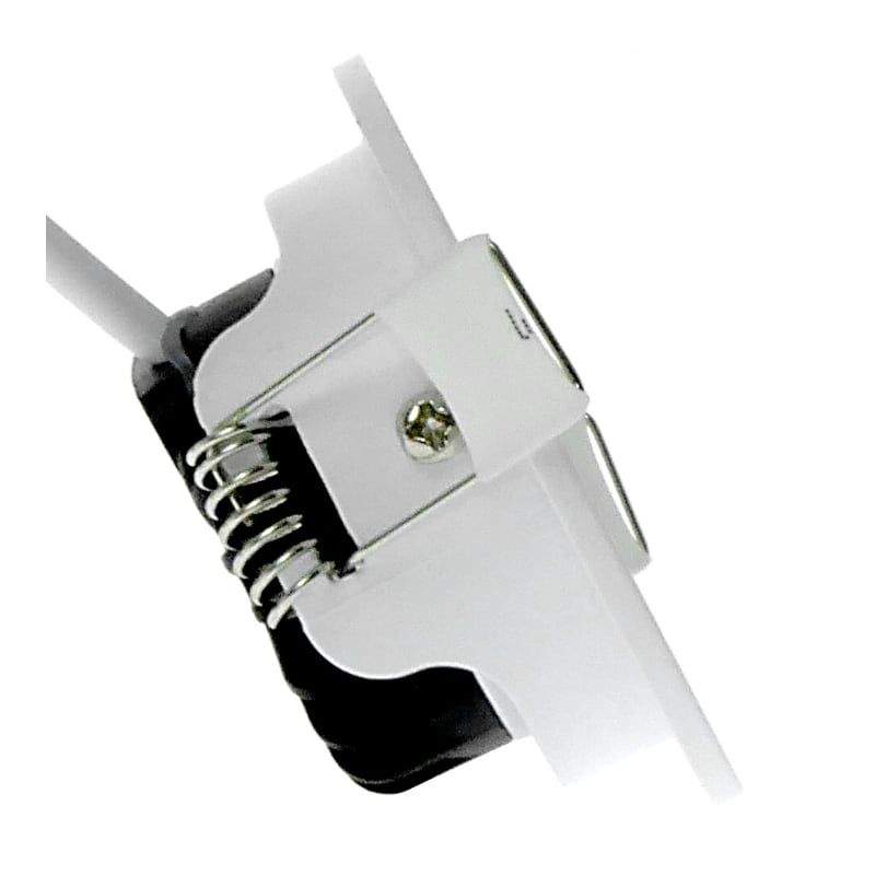 ECODIM ED-10061 | LED-EINBAUSTRAHLER | GERINGE EINBAUTIEFEN | IP54 | WARMWEISS | RUND | WEISS | 55MM