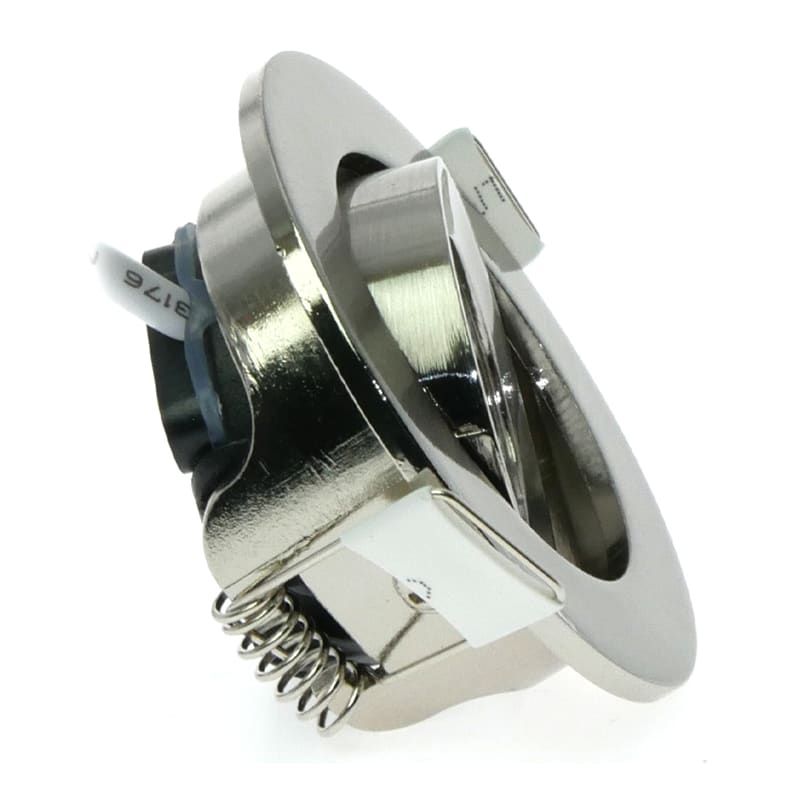 ECODIM ED-10059 | LED-EINBAUSTRAHLER | GERINGE EINBAUTIEFEN | IP54 | DIM2WARM | RUND | GEB. NICKEL | 55MM