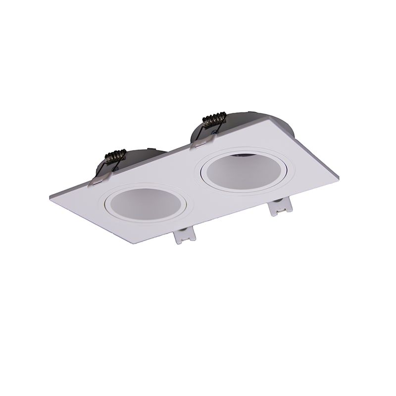 DUO GU10 LEUCHTE GREIP WEISS