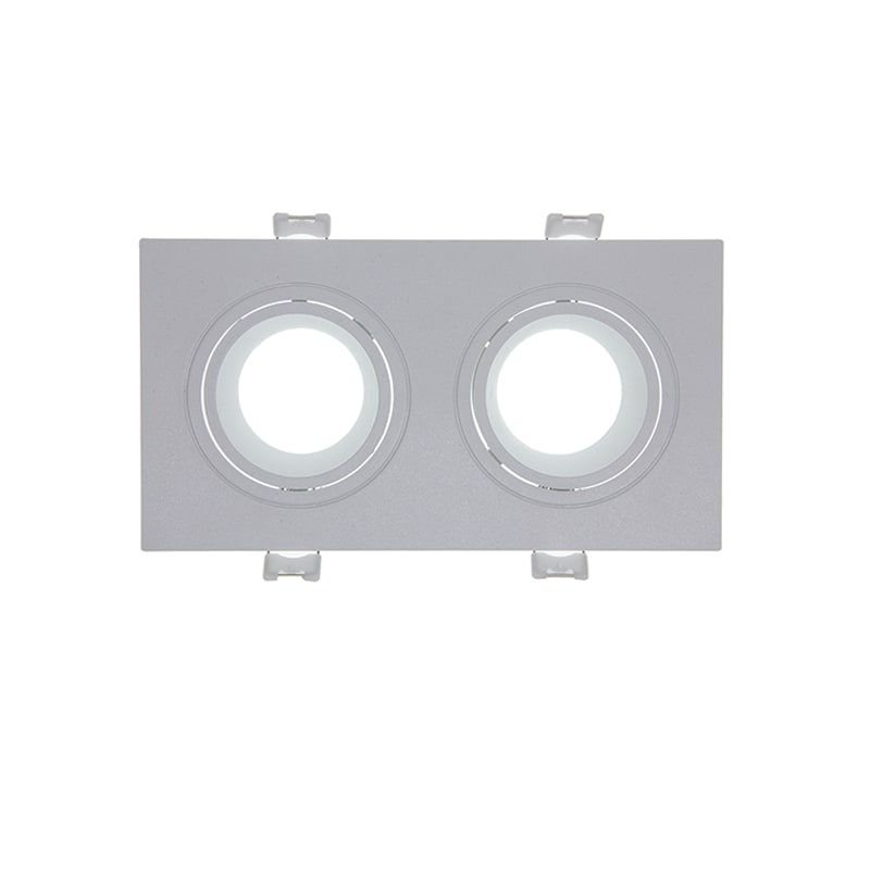 DUO GU10 LEUCHTE GREIP WEISS