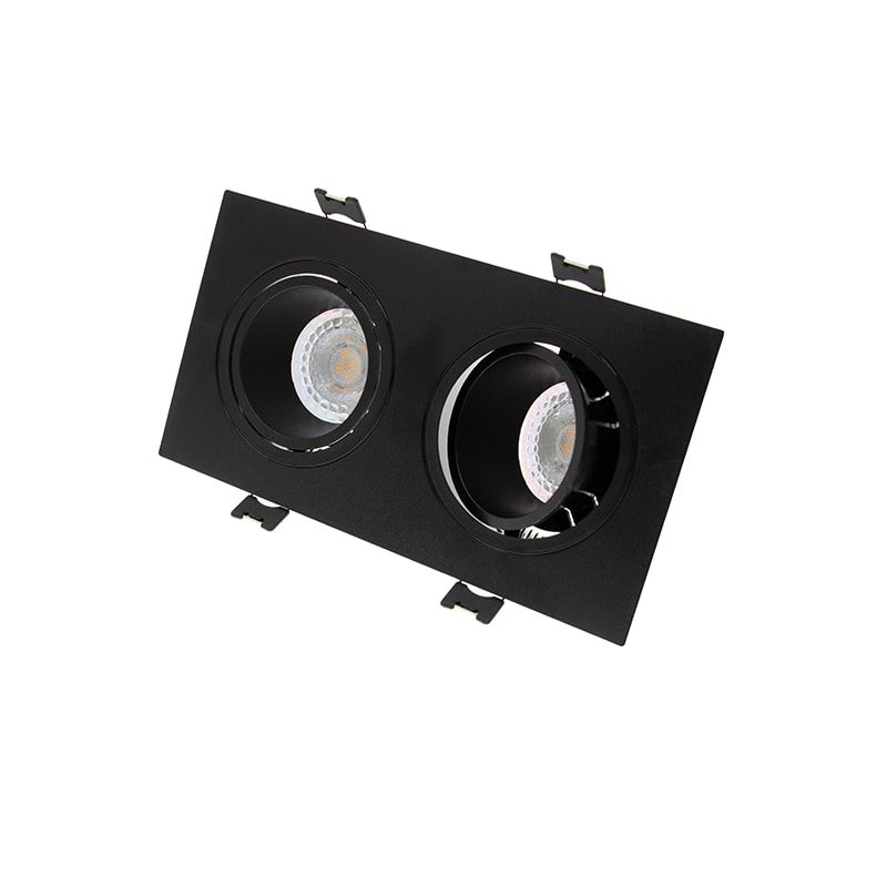 DUO GU10 FIXTURE GRIP SCHWARZ