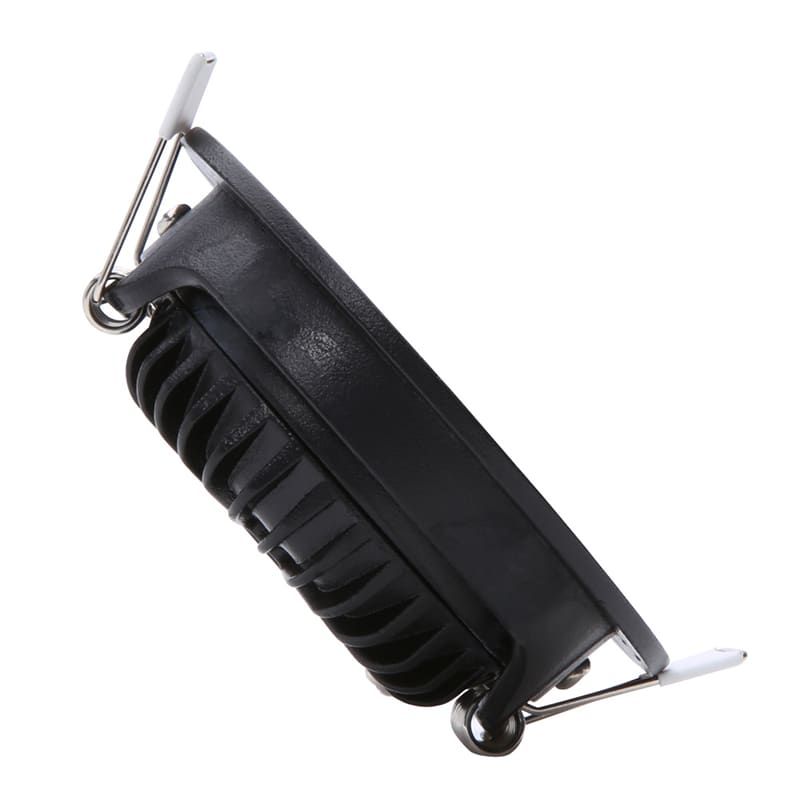 ECODIM ED-10023 | LED-EINBAUSTRAHLER | GERINGE EINBAUTIEFEN | IP54 | DIM2WARM | RUND | SCHWARZ | 75MM