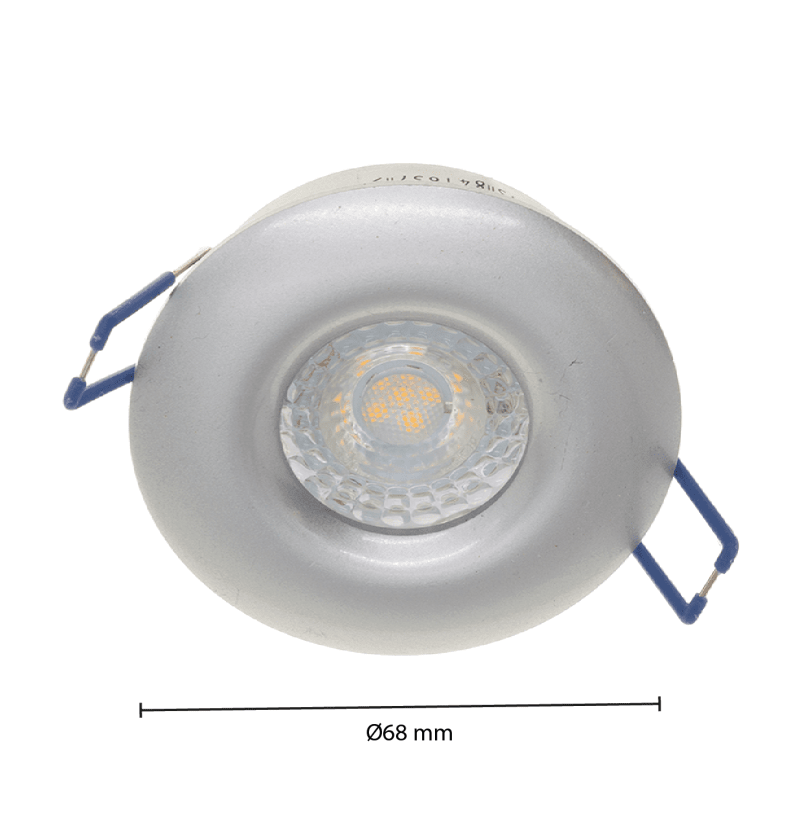 GU10-LEUCHTE THYONE SILBER