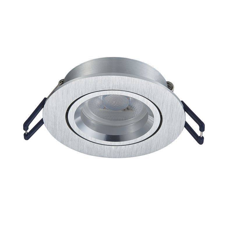 GU10 LEUCHTE SINOPE SCHWENKBAR SILBER