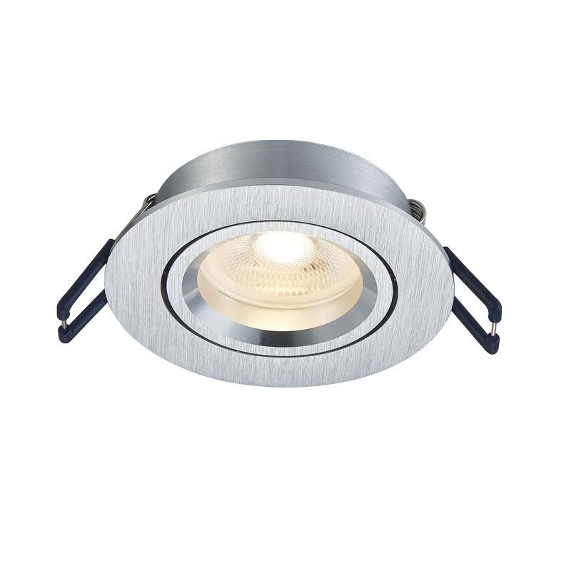 GU10 LEUCHTE SINOPE SCHWENKBAR SILBER