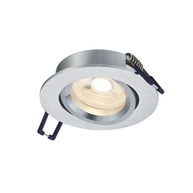 GU10 LEUCHTE SINOPE SCHWENKBAR SILBER