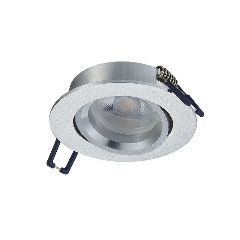 GU10 LEUCHTE SINOPE SCHWENKBAR SILBER