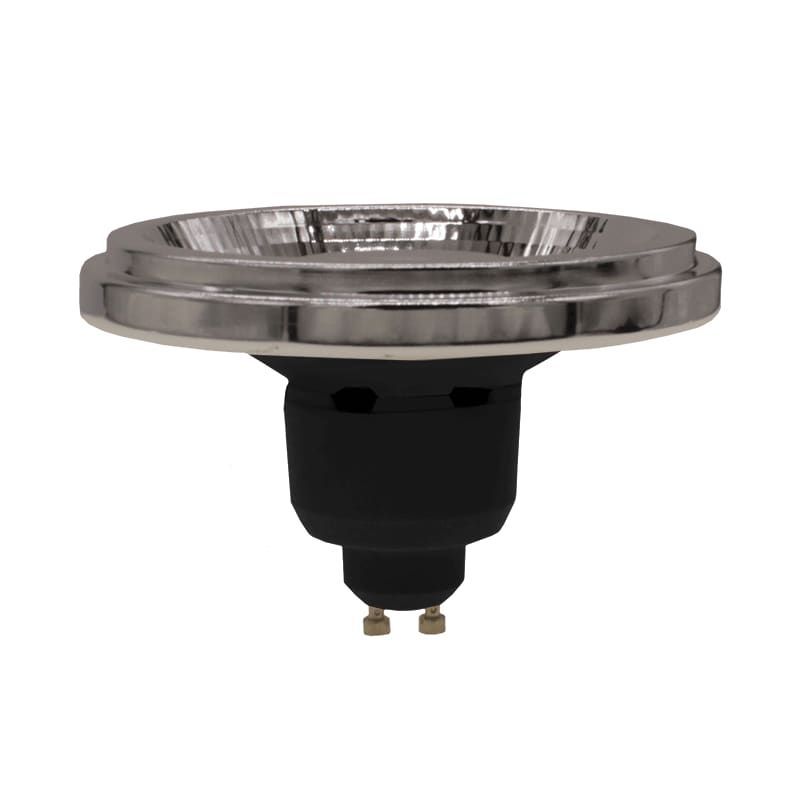 LED AR111 | GU10 | SPOT | 24° | 12W | SCHWARZ