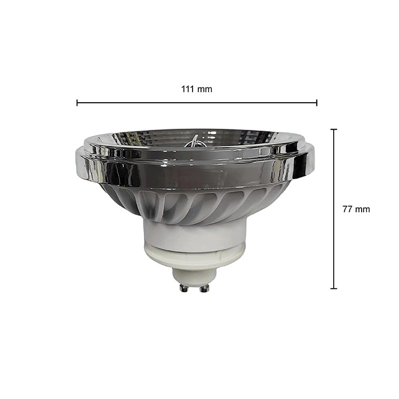 LED AR111 | GU10 | SPOT | 15W | DIMMBAR | WEISS
