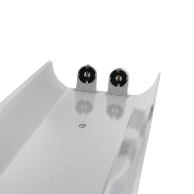 IP22-LEUCHTE REFLEKTOR FÜR 2X LED-Leuchtstoffröhre 150CM
