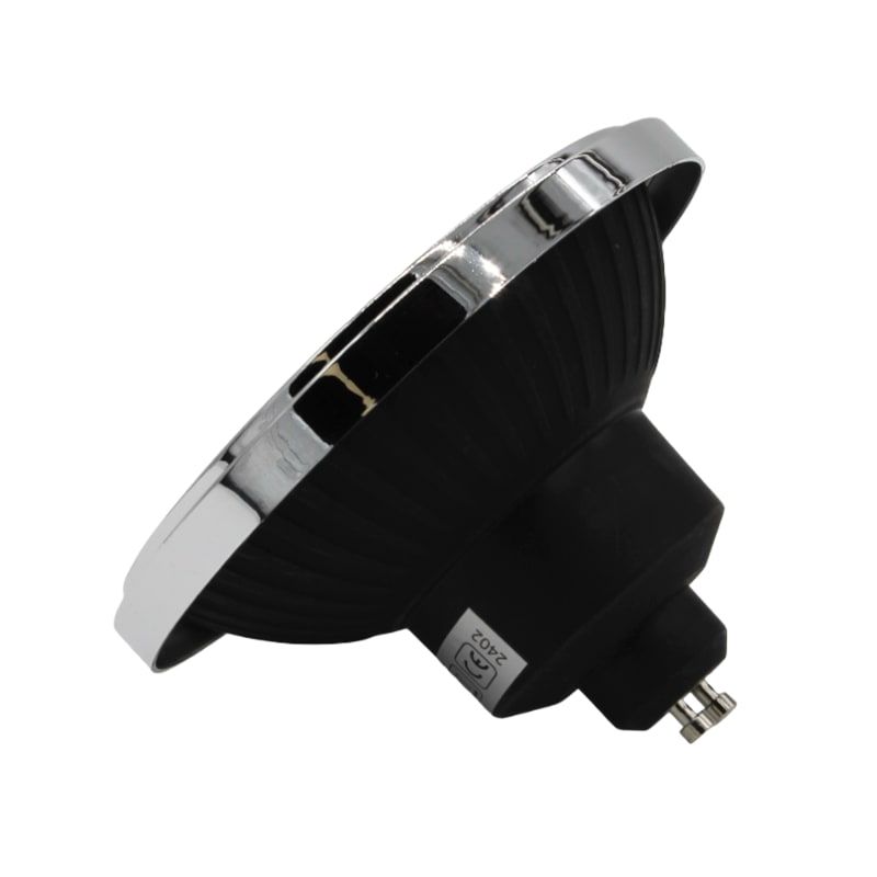 LED AR111 | GU10 | SPOT | 45° | 12W | SCHWARZ