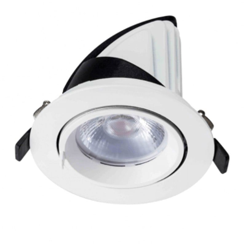 LED-DOWNLIGHT | KIPPBAR | Ø145 | 28W | WEISS | CCT-SCHALTER