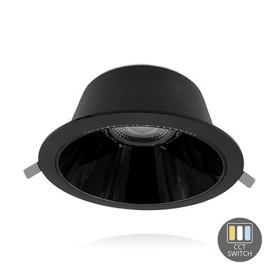 LED-DOWNLIGHT | CCT-SCHALTER | Ø145MM | 16W | SCHWARZ