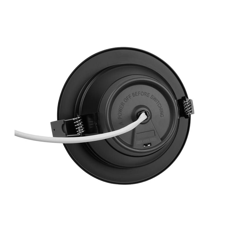 LED DOWNLIGHT | ORTHO | CCT-SWITCH | Ø135 | 13W | SCHWARZ