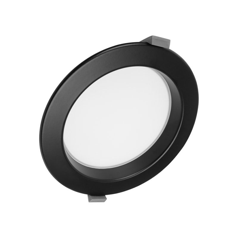 LED DOWNLIGHT | ORTHO | CCT-SWITCH | Ø135 | 13W | SCHWARZ