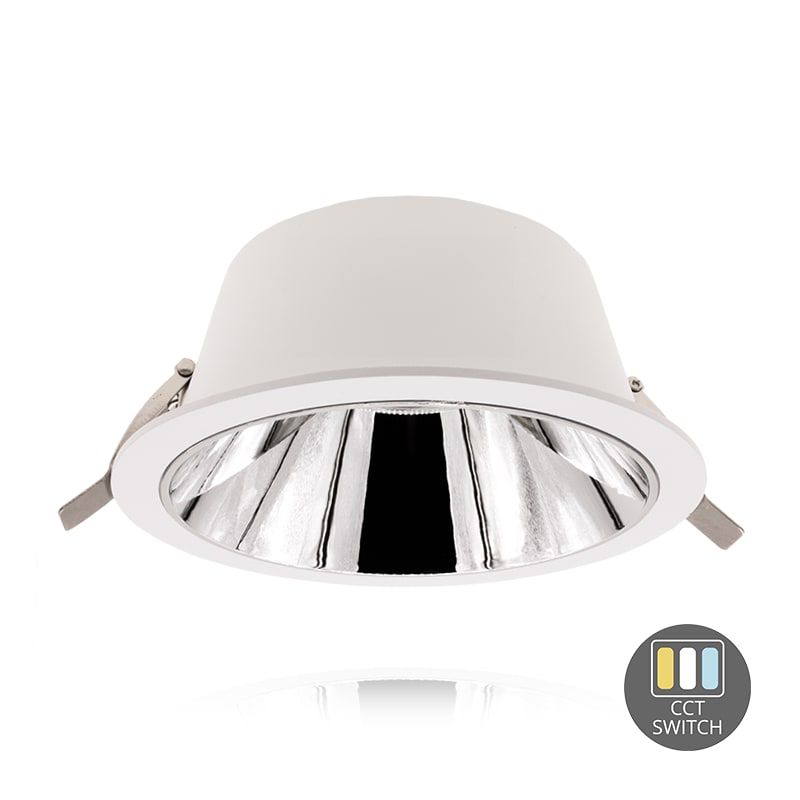 LED-DOWNLIGHT | KERBER | CCT-SCHALTER | Ø200MM | 20W | WEISS
