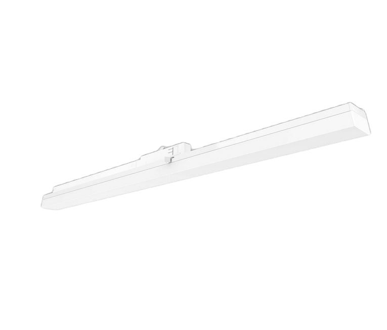 3-Phasen Linearleuchte 1200mm, 40W, 110°, weiß matt, 4000K
