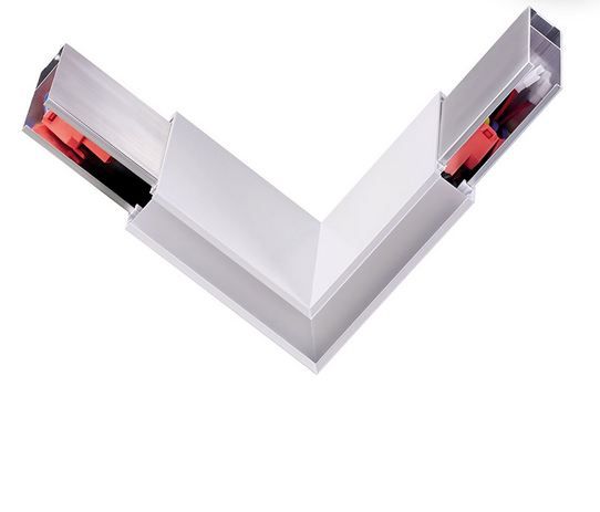 Eckverbinder 90° prismatisch für Hängeleuchte Linear Up&amp;Down, 3W, weiß, neutralweiß