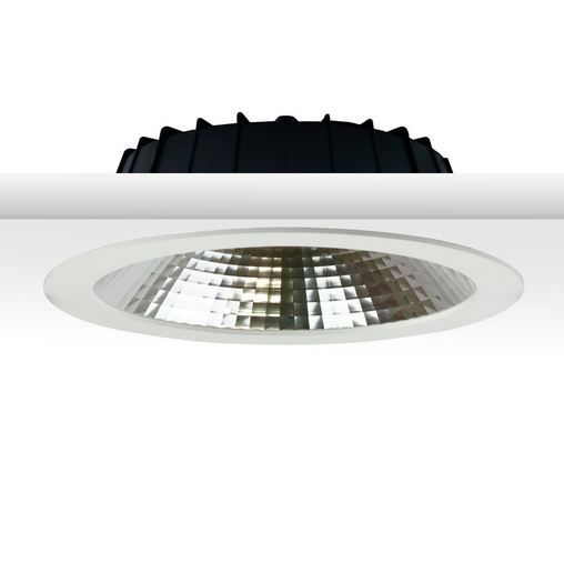 LED Downlight Reflektor 9W, 60°, 150lm/W, UGR&lt;19, ColorSwitch 3000|4000|6000K, dimmbar