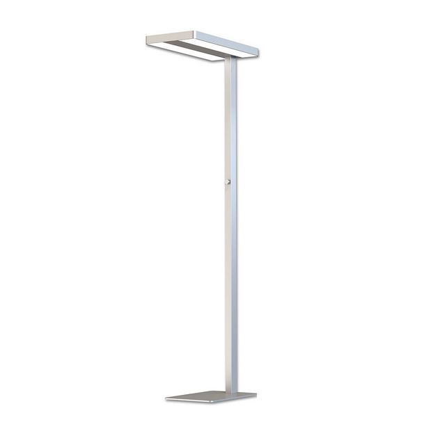 LED Office Pro Stehleuchte Up&amp;Down, 40W+40W, Licht-/Bewegungssensor, UGR&lt;19, neutralweiß, Dimm-Regl