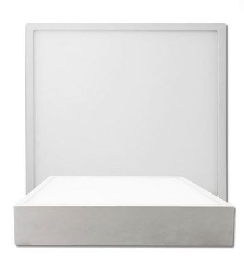 LED Deckenleuchte weiß, 8W, eckig, 120x120mm, ColorSwitch 2700|3000|4000K, dimmbar