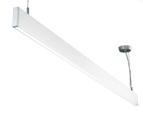 LED Hängeleuchte Linear Up&amp;Down 1200, 40W, prismatisch, linear- u. 90° verbindbar, weiß, warmweiß