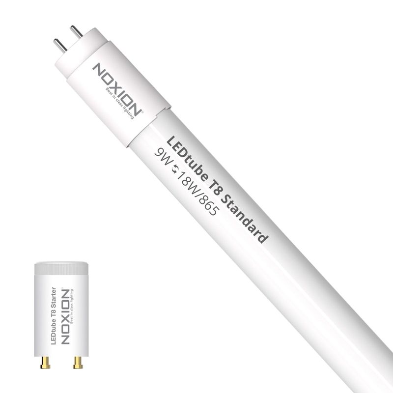LED Röhre T8 (EM/Mains) Standard Output 7.5W 900lm - 865 Tageslichtweiß | 60cm - Ersatz Für 18W