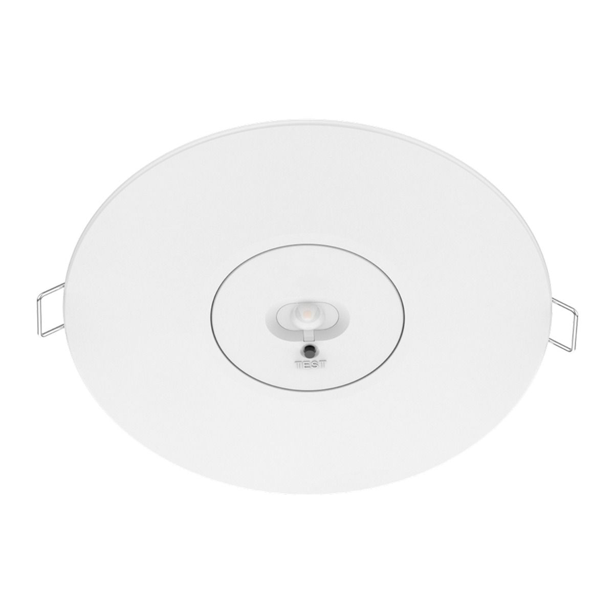 LED Emergency Spot Weiß 3W 240lm - 850K Kaltweiß | 3 Stunden Notbeleuchtung - Autotest - 140mm