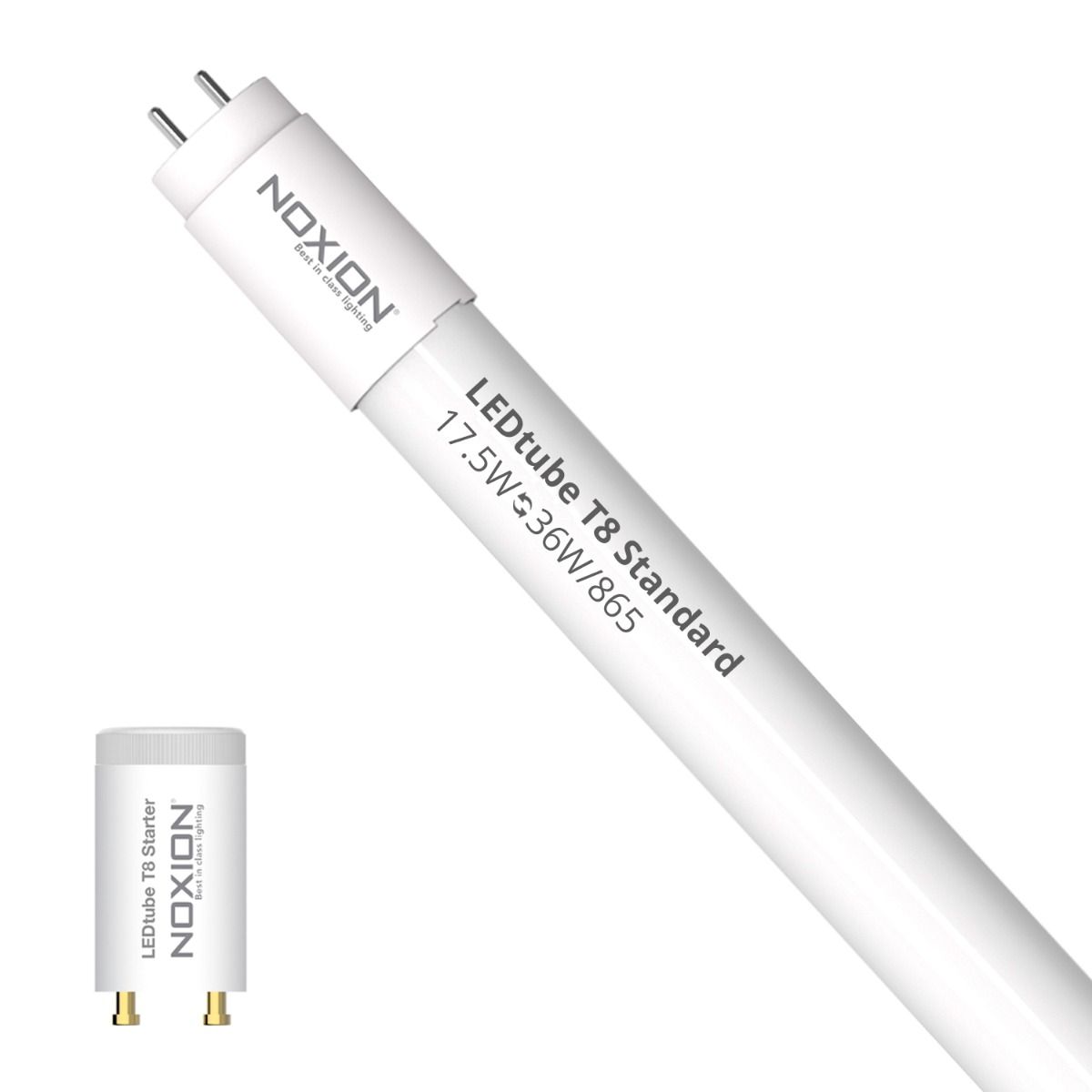 LED Röhre T8 (EM/Mains) Standard Output 15W 1800lm - 865 Tageslichtweiß | 120cm - Ersatz Für 36W