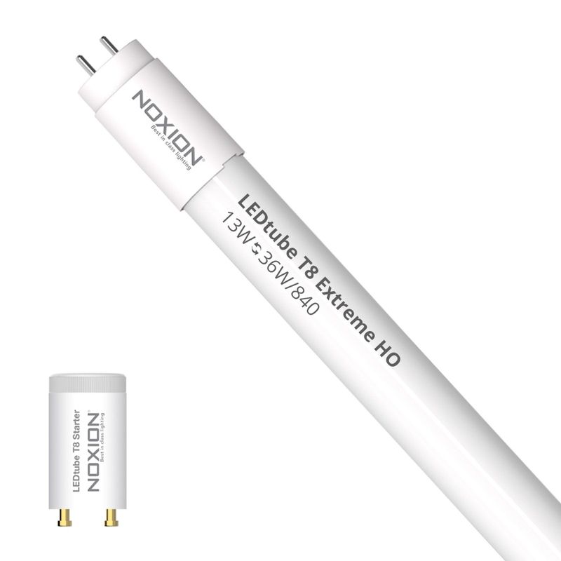 LED Röhre T8 Extreme (EM/Mains) High Output 13W 2100lm - 840 Kaltweiß | 120cm - Ersatz Für 36W