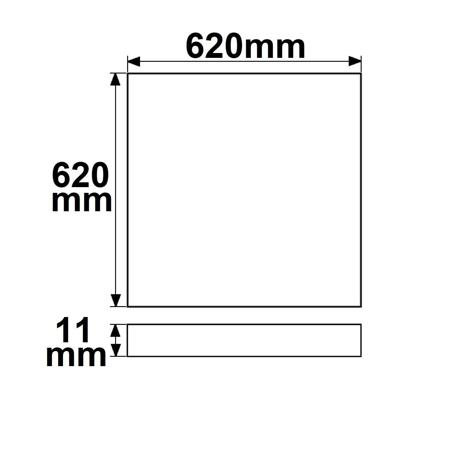 LED Panel Frame 625, 40W, neutralweiß, Push oder DALI dimmbar