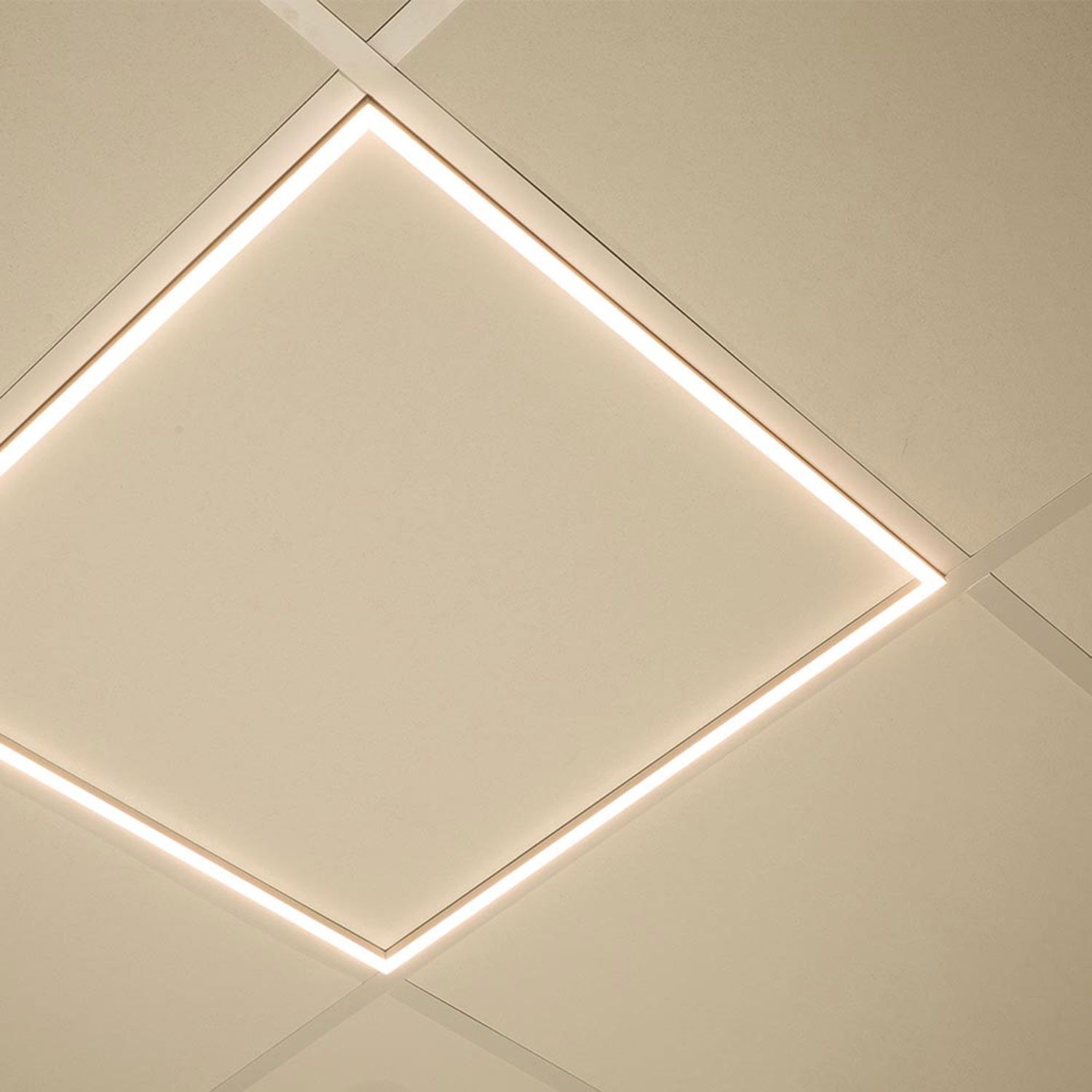LED Panel Frame 625, 40W, warmweiß, dimmbar